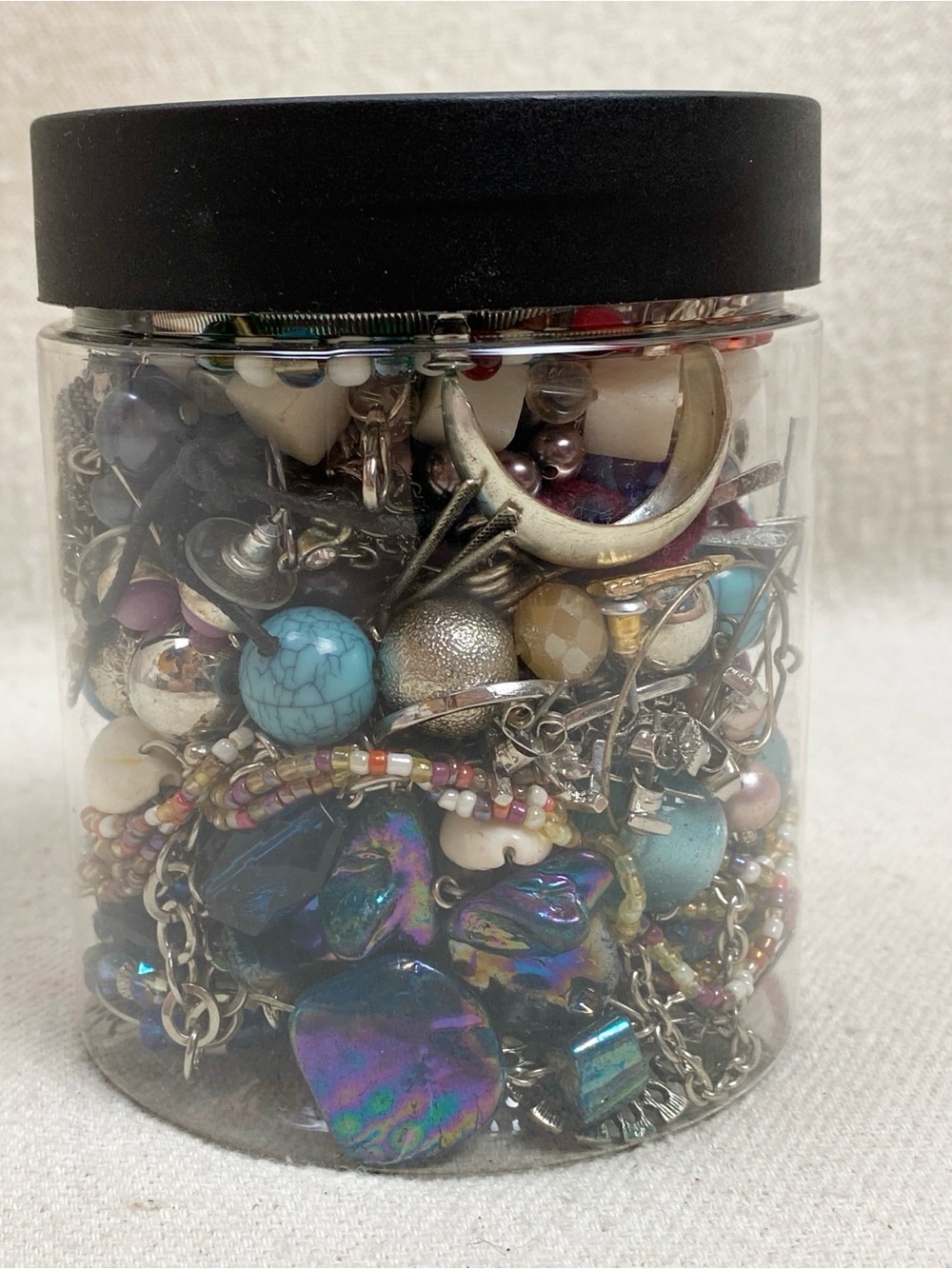 Assorted Mystery Jewelry Jar Lot